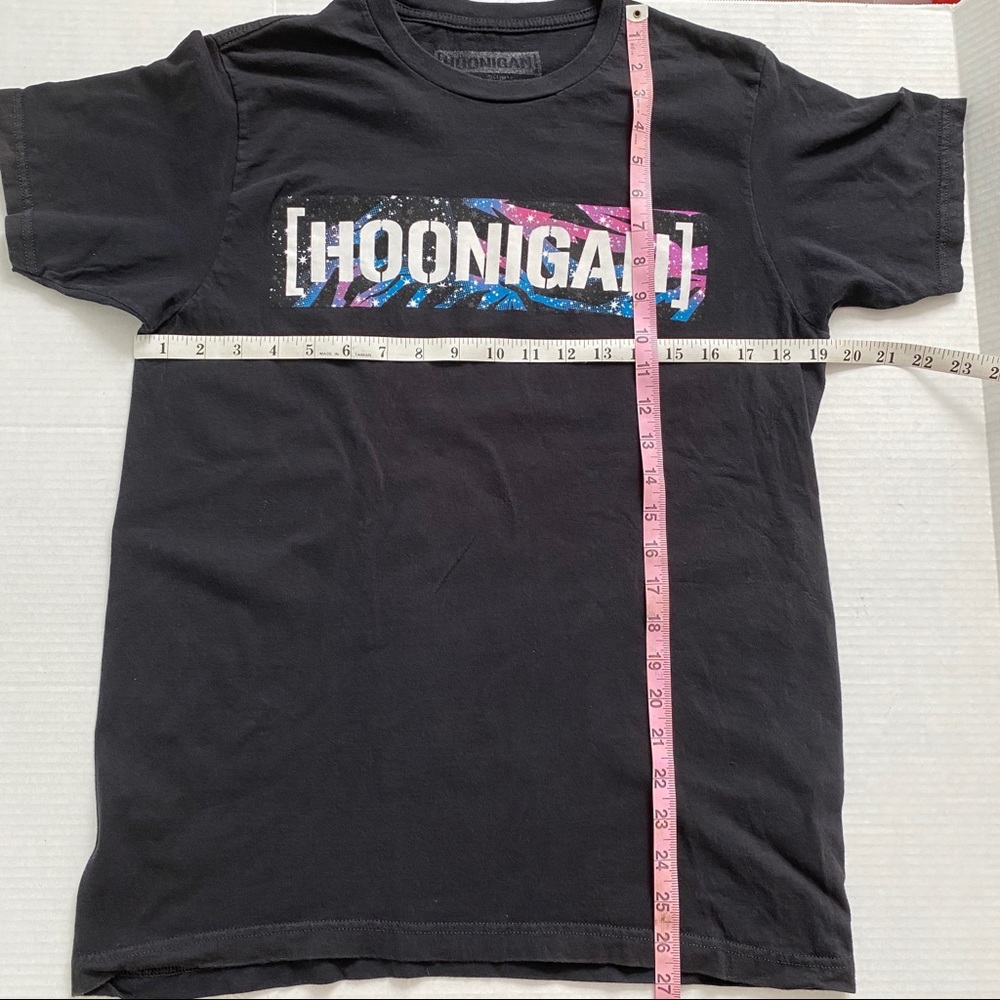 ⚠️SOLD⚠️ HOONIGAN Censor bar black t-shirt M - Picture 5 of 7